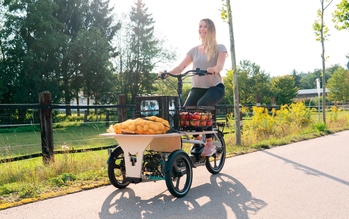 Johansson Oscar S: Der wendige Stadtflitzer unter den Lastenrädern